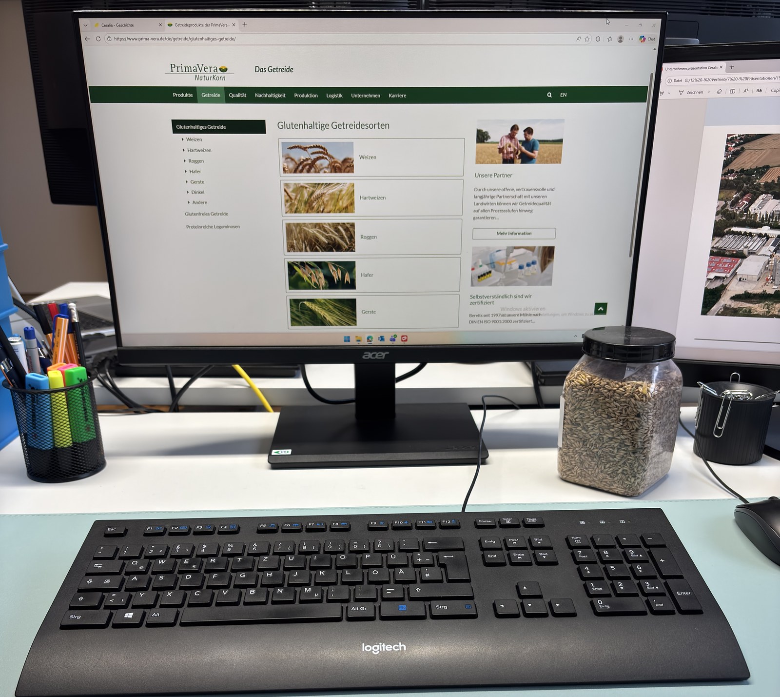 Praktikum Labor PrimaVera Naturkorn